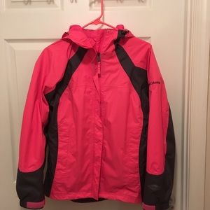 Columbia Rain Jacket, LIKE NEW (worn 3 times!)